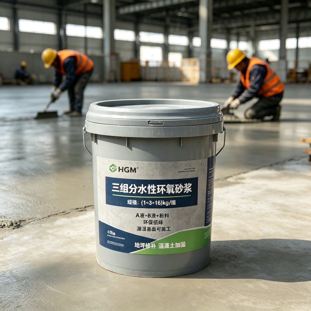 红原三组份水性环氧砂浆
